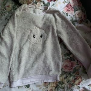fluffy sheep night shirt